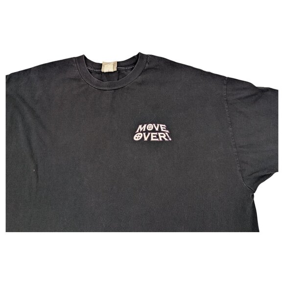 Vintage Wrangler "Move Over" Bulls Rule Biker T Shirt Size‎ 2XL - Picture 5 of 9